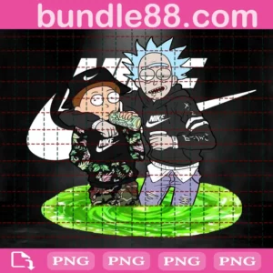 Rick And Morty Nike Png