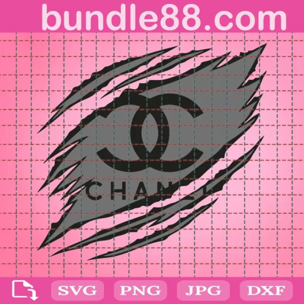 Ripped Chanel Svg