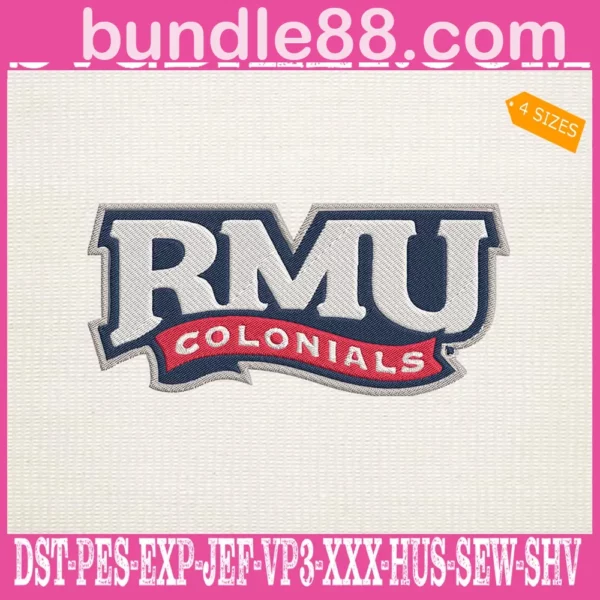 Robert Morris Colonials Embroidery Files