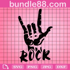 Rock And Roll Hand Sign Svg