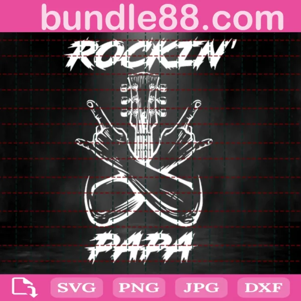 Rockin' Papa Svg