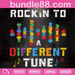 Rockin To Different Tune Svg