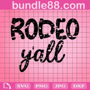 Rodeo Svg, Rodeo Yall Svg