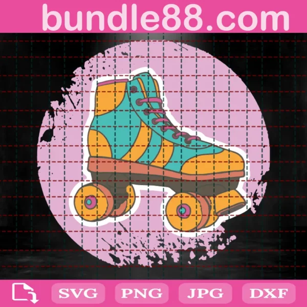 Roller Skates Svg Cut File