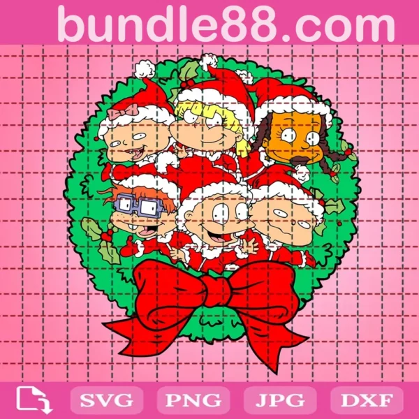 Rugrats Svg, Christmas Cartoon Svg