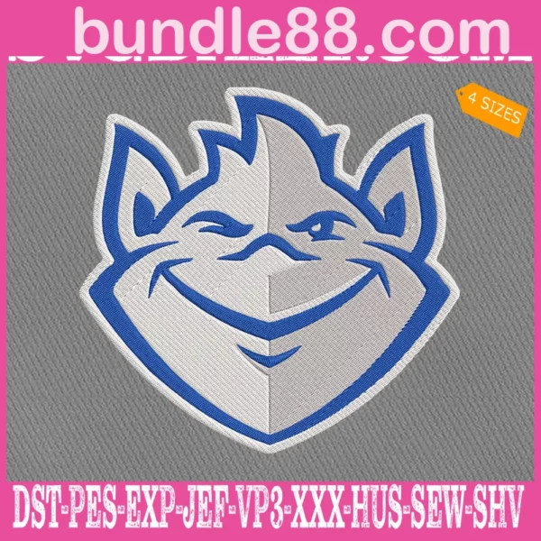 Saint Louis Billikens Embroidery Files