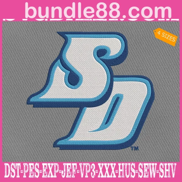 San Diego Toreros Embroidery Files