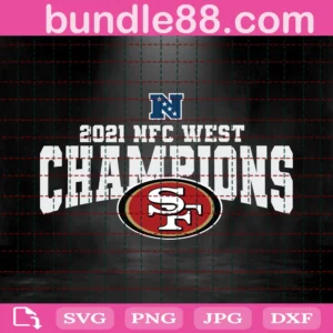San Francisco 49Ers 2021 Afc East Champions Svg Files