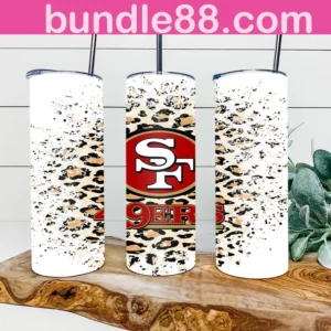 San Francisco 49ers 20oz Skinny Tumbler