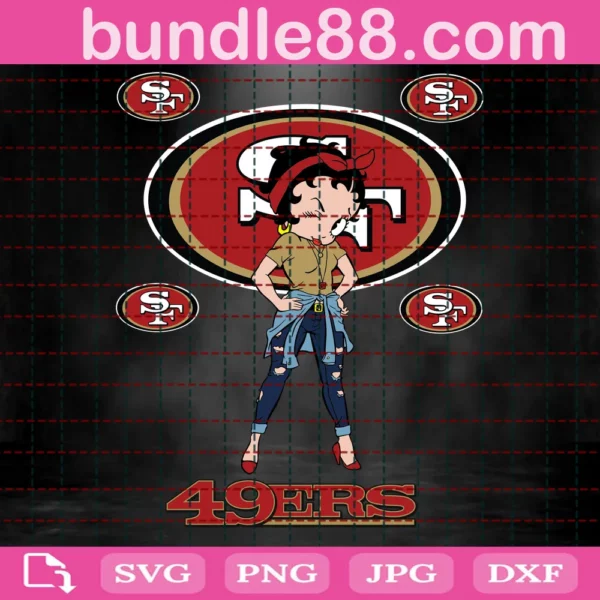 San Francisco 49Ers Betty Boop