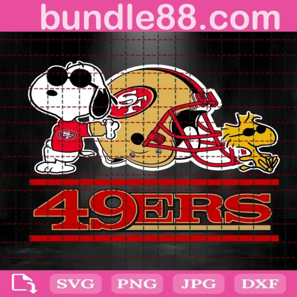 San Francisco 49Ers Snoopy Svg