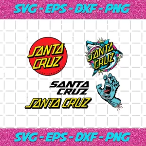 Santa Cruz Logos Svg Bundle