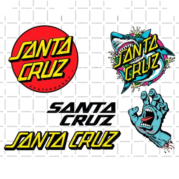 Santa Cruz Logos Svg Bundle
