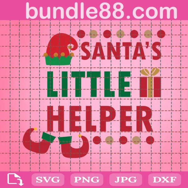 Santa'S Little Helper Svg