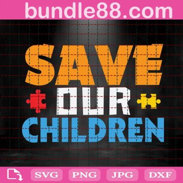 Save Our Children Svg