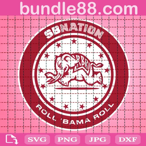 Sbnation Roll Bama Roll Svg