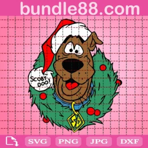 Scooby Doo Christmas Svg