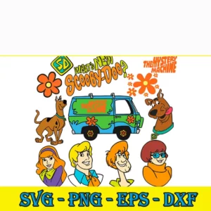 Scooby Doo Svg, Scooby Doo Dog Svg