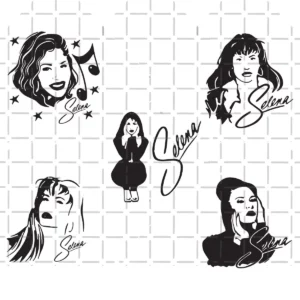 Selena Quintanilla Bundle Svg