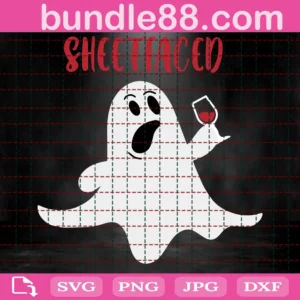 Sheetfaced, Ghost With Wine Glass