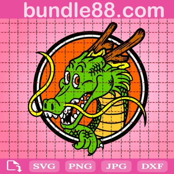 Shenron Svg, Dragon Ball Svg