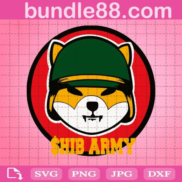 Shib Army Shiba Inu Coin Svg