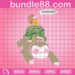Sloth Clipart, Turtle Sloth And Snail Svg And Svg