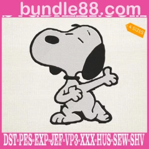 Snoopy Embroidery Files