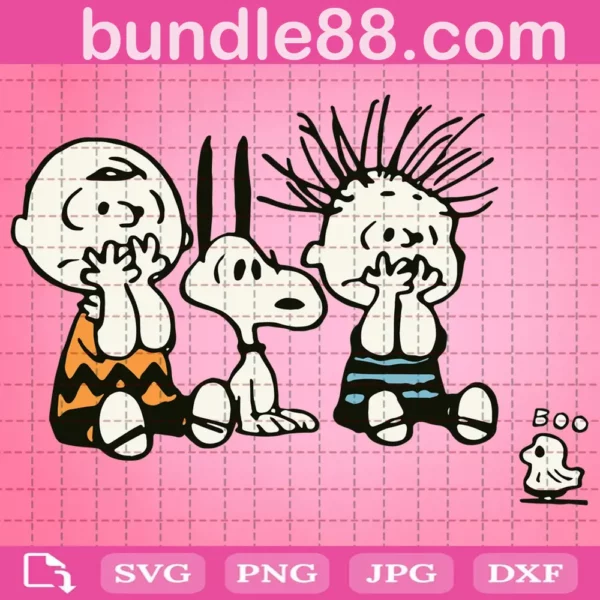 Snoopy Svg, Charlie Brown Svg