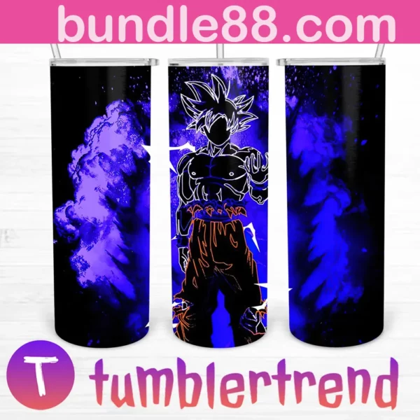 Son Goku Ultra Instinct 20oz Tumbler Skinny