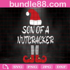 Son Of Nutcracker Christmas Svg