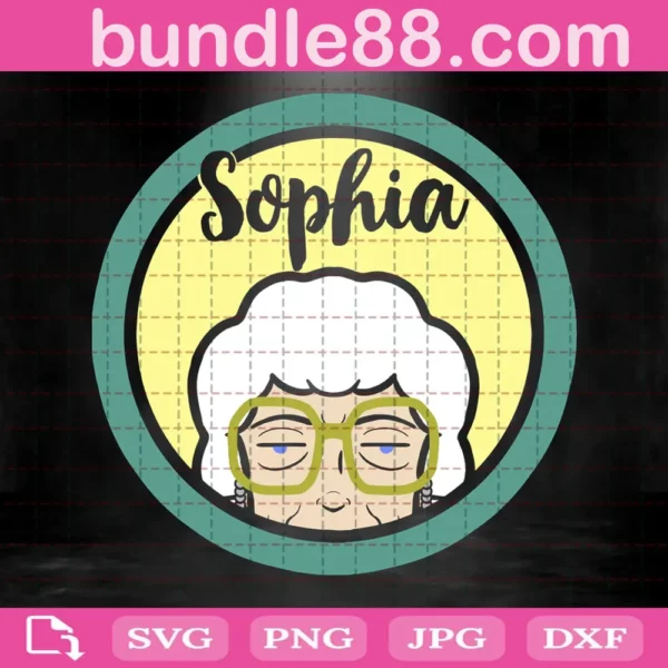 Sophia Svg, Sophia Petrillo Svg