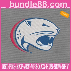 South Alabama Jaguars Embroidery Machine