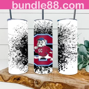 South Carolina State Bulldogs 20oz Skinny Tumbler