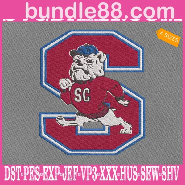 South Carolina State Bulldogs Embroidery Files