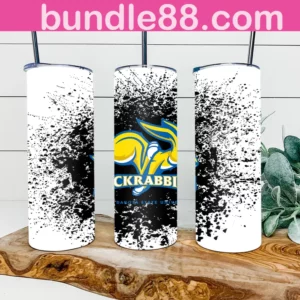 South Dakota State Jackrabbits 20oz Skinny Tumbler