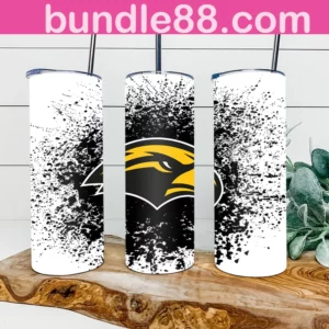 Southern Miss Golden Eagles Football 20oz Skinny Tumbler