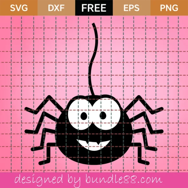 Spider Svg Free, Halloween Svg Free