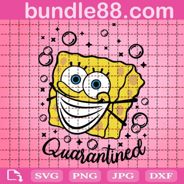 Spongebob Quarantined Svg