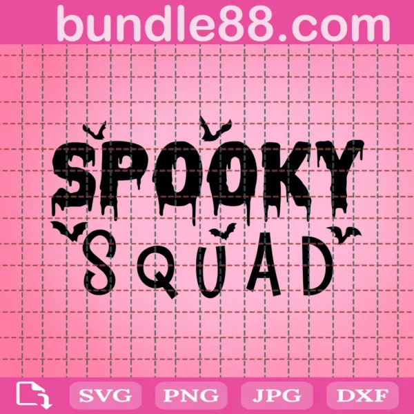 Spooky Squad Svg