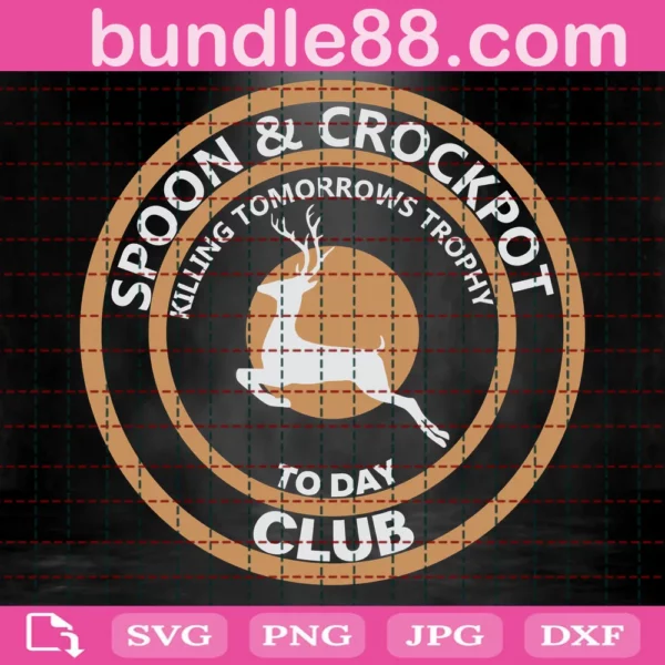 Spoon And Crockpot Today Club Svg