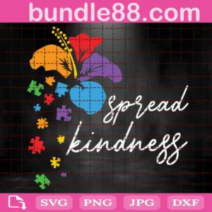 Spread Kindness Svg