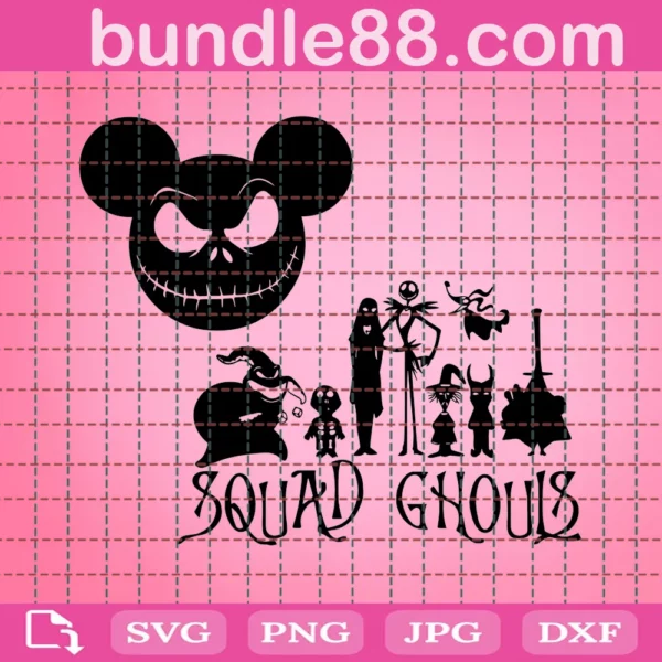 Squad Ghouls Svg