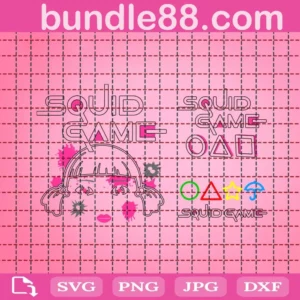 Squid Game Doll Svg Bundle