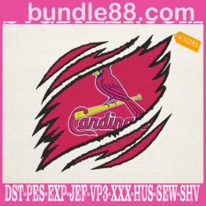 St. Louis Cardinals Embroidery Design