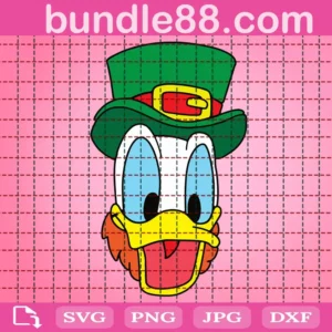 St Patrick'S Day Donald Duck Hat Svg