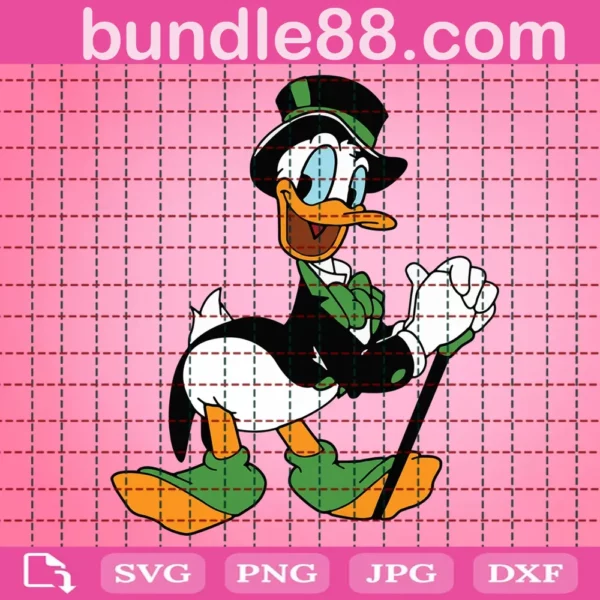 St Patrick'S Day Donald Svg