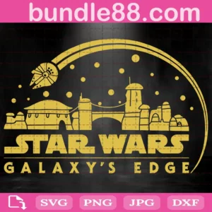 Star Wars Galaxy'S Edge Svg