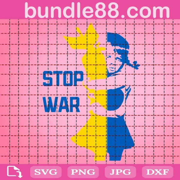 Stop War Svg, No War Svg