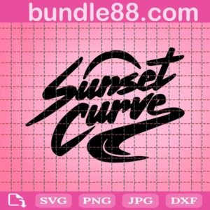 Sunset Curve Svg